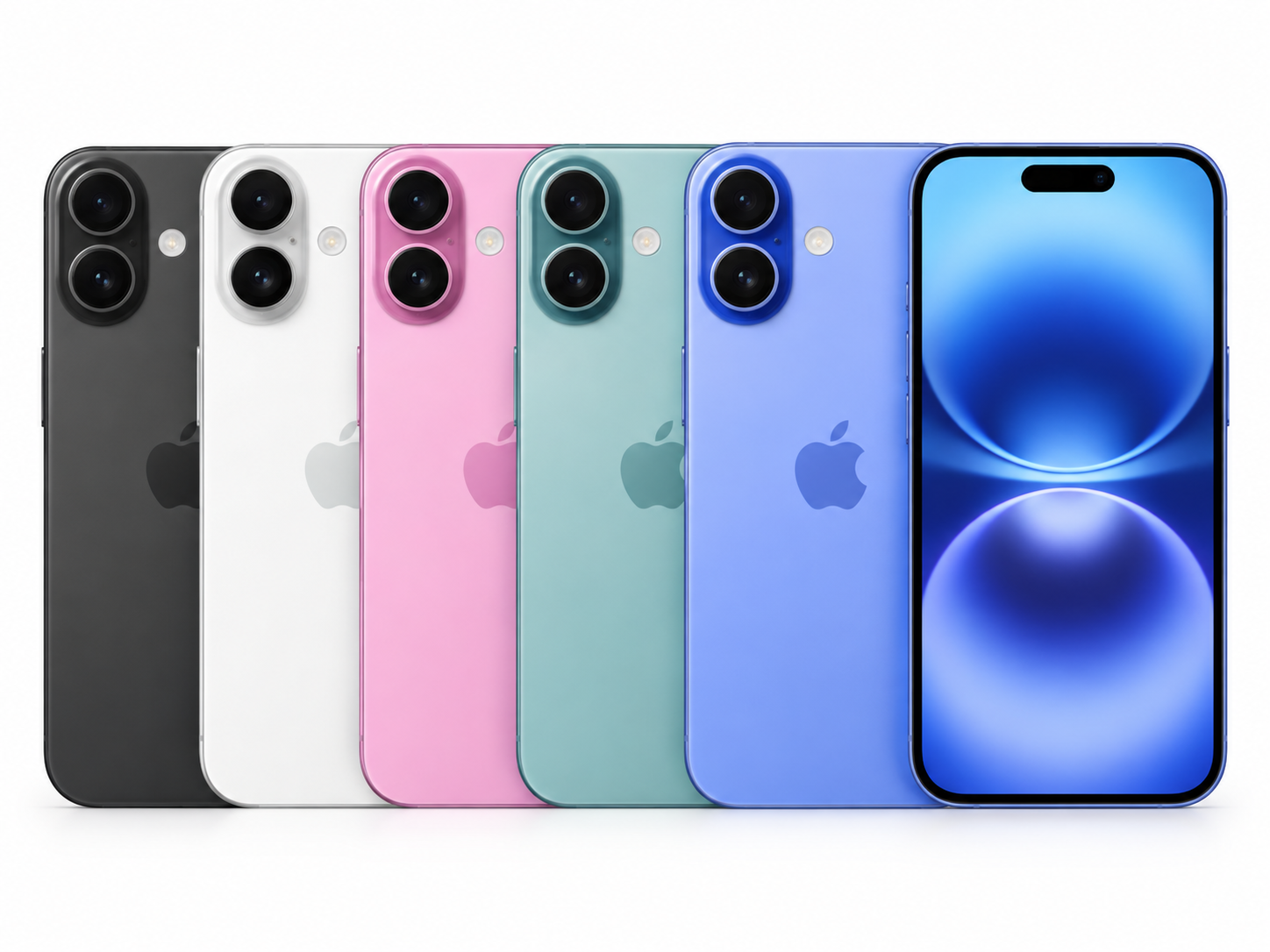 iPhone 16 / 16 Plusの機種イメージ（AI生成）